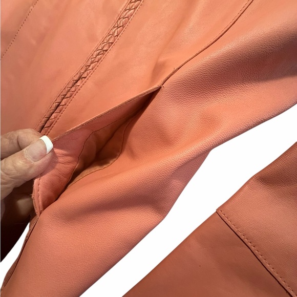 Wilson’s Leather Maxima Coral Color Jacket Sz Medium - Picture 9 of 15